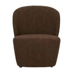vtwonen Fauteuils|Lofty Fauteuil bruin melange