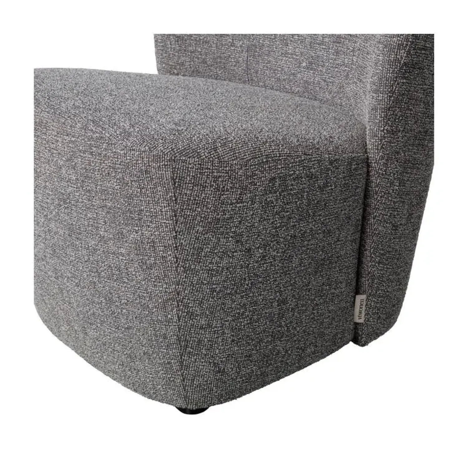 vtwonen Fauteuils|Lofty Fauteuil melange grijs