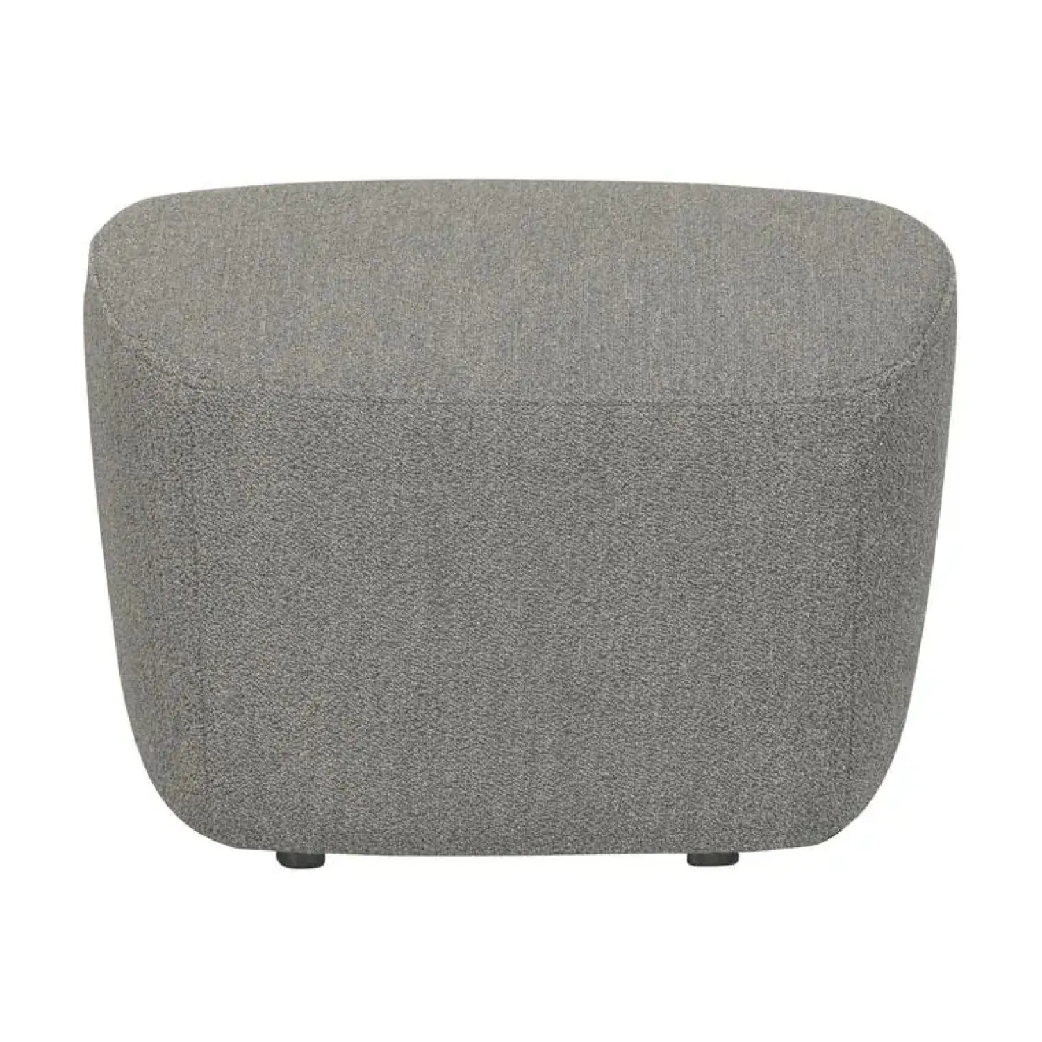 vtwonen Hockers|Lofty Hocker bouclé grijs