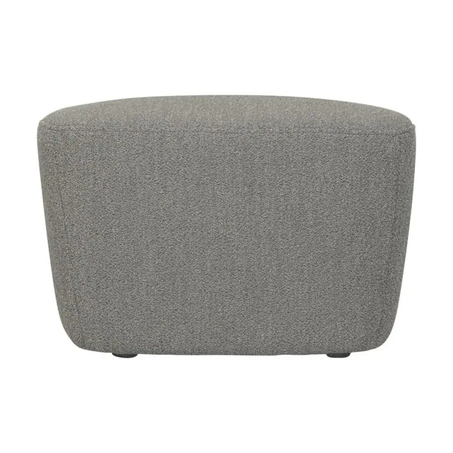 vtwonen Hockers|Lofty Hocker bouclé grijs