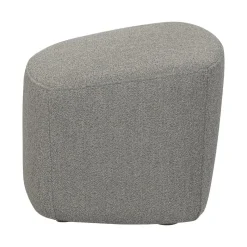 vtwonen Hockers|Lofty Hocker bouclé grijs