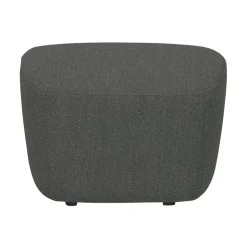 vtwonen Hockers|Lofty Hocker bouclé staalgrijs