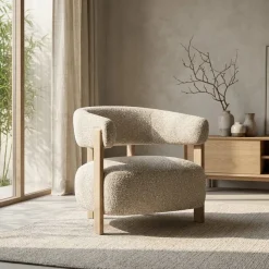 Eleonora Fauteuils|Lola Fauteuil Taupe