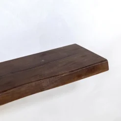 Vane Living Wandplanken|Wandrekken|Londo Wandplank zwevend Walnoot Mangohout 80cm