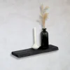 Cavetown Wandplanken|Wandrekken|Londo wandplank zwevend Zwart Mangohout 60cm