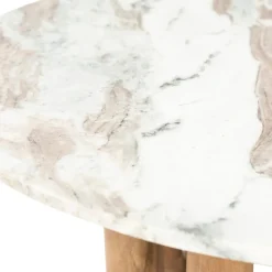 By Boo Salontafels|LoopStone Salontafel rond Naturel 80cm
