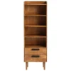 Mysons Wandkasten|Boekenkasten|Lordara Boekenkast 165cm met 2 lades en 4 open vakken