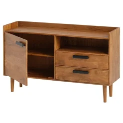 Mysons Dressoirs|Industriele Kasten|Lordara Commode 130cm met 1 deur, 2 lades en 1 open vak