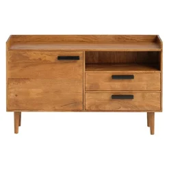 Mysons Dressoirs|Industriele Kasten|Lordara Commode 130cm met 1 deur, 2 lades en 1 open vak