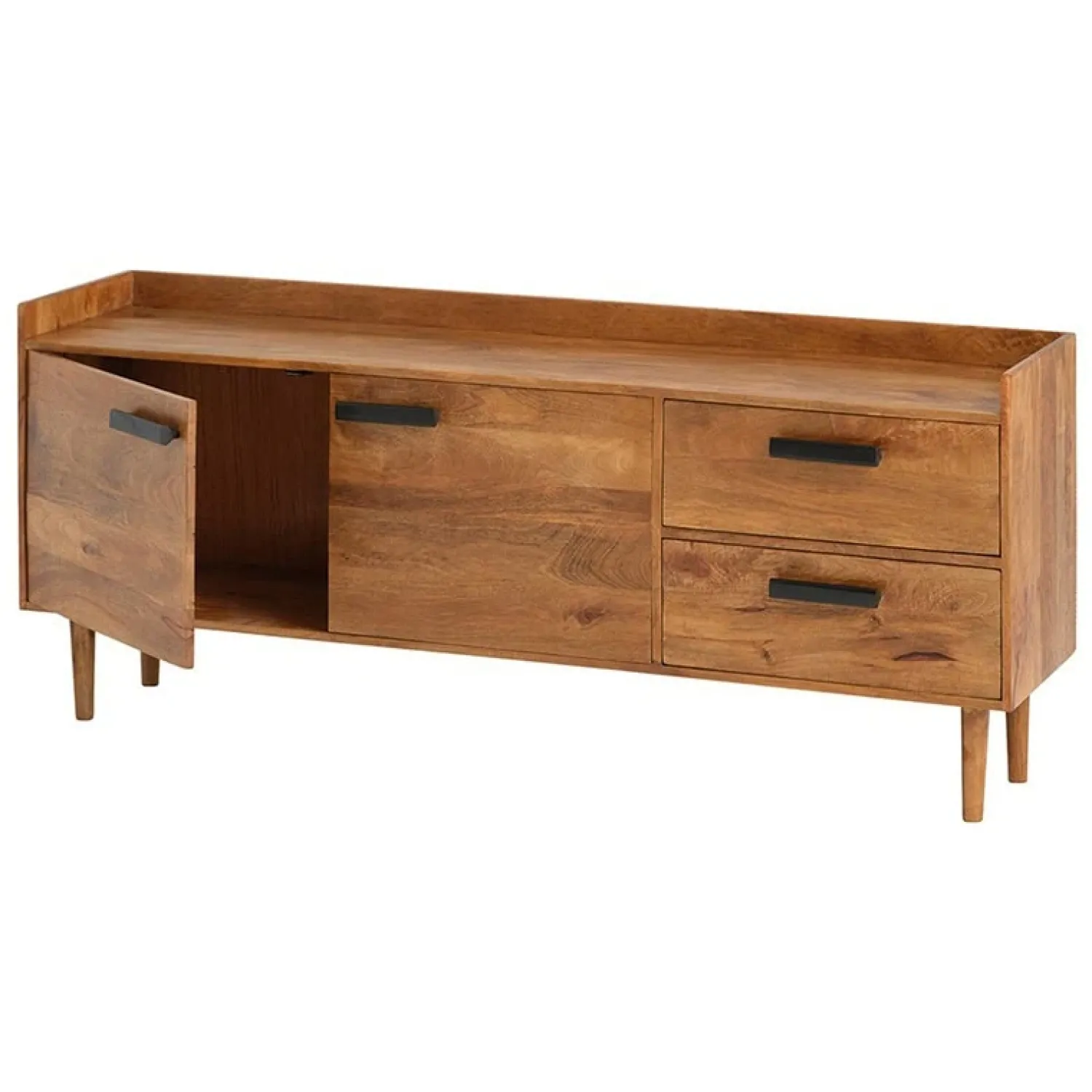 Mysons Dressoirs|Industriele Kasten|Lordara Dressoir 180 met 2 deuren en 2 laden