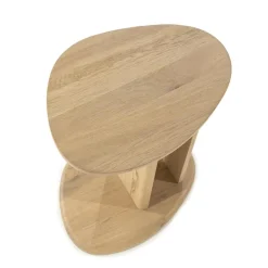 Eleonora Bijzettafels|Lori Bijzettafel Naturel 46cm