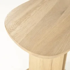 Eleonora Bijzettafels|Lori Bijzettafel Naturel 46cm