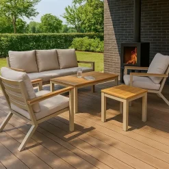 Lesli Living Loungeset|Loungeset Donnan beige