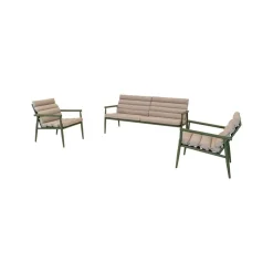 Lesli Living Loungeset|Tuinbanken|Loungeset Harper Olive