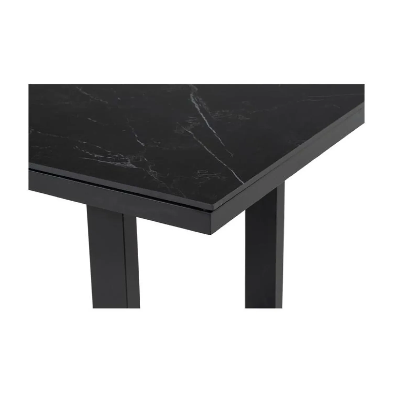 Lesli Living Tuintafels|Loungetafel hoog Monte Carlo Noir 140cm