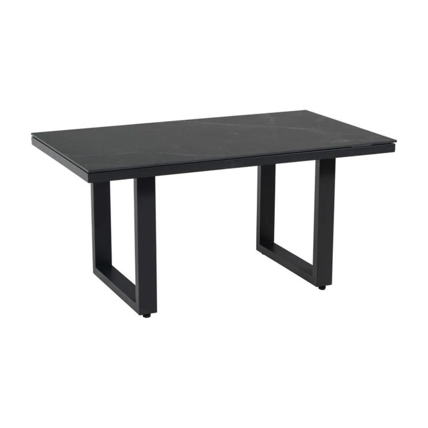 Lesli Living Tuintafels|Loungetafel hoog Monte Carlo Noir 140cm