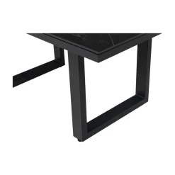 Lesli Living Tuintafels|Loungetafel hoog Monte Carlo Noir 140cm