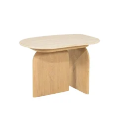 Eleonora Bijzettafels|Lova Bijzettafel Naturel travertin 60cm