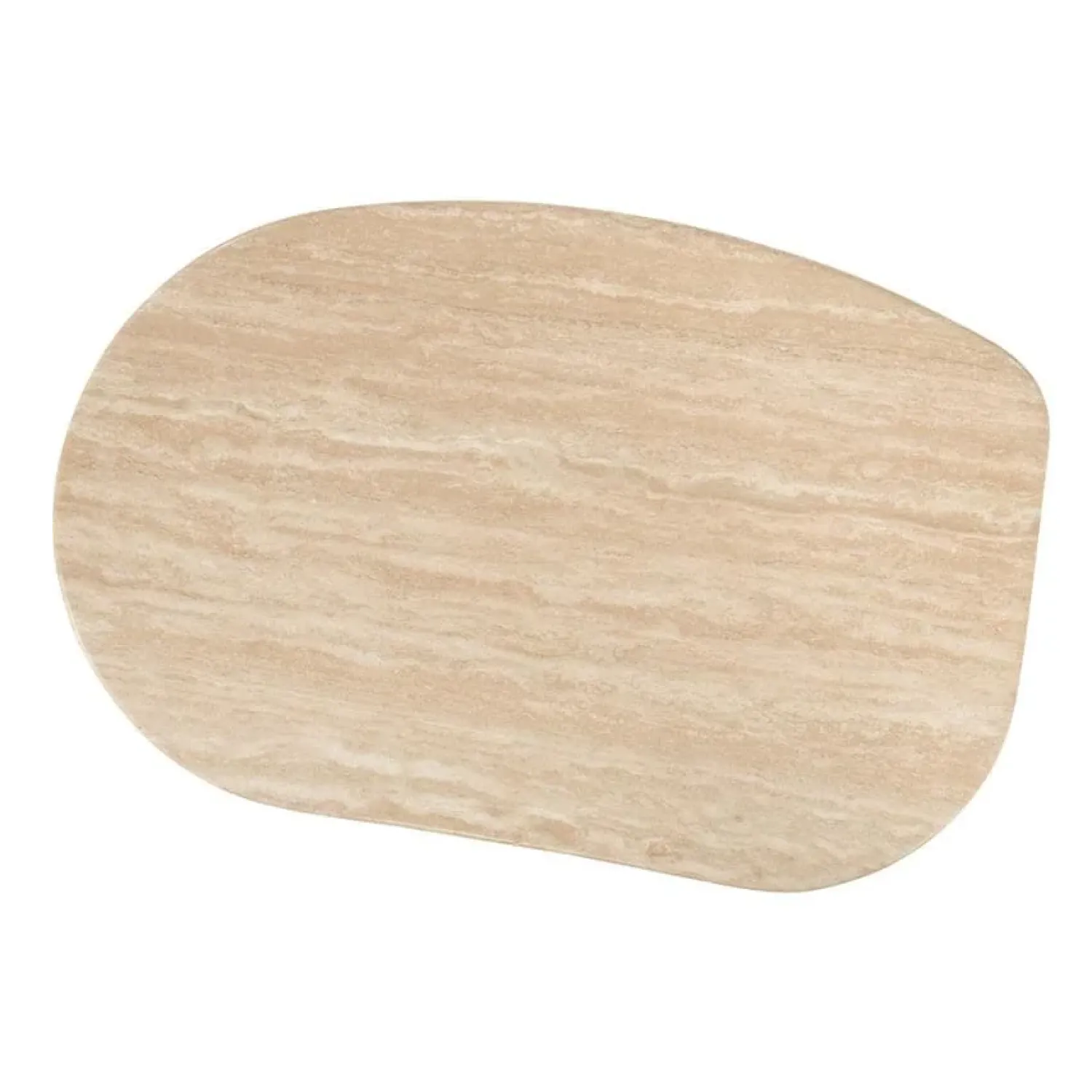 Eleonora Bijzettafels|Lova Bijzettafel Naturel travertin 60cm