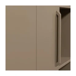 WOOOD Wandkasten|Industriele Kasten|Lowen Opbergkast Dennenhout Mud 100cm