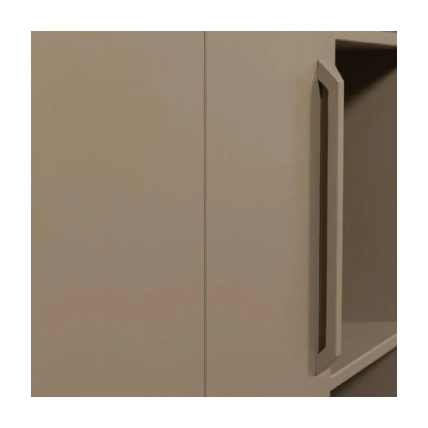 WOOOD Wandkasten|Industriele Kasten|Lowen Opbergkast Dennenhout Mud 100cm