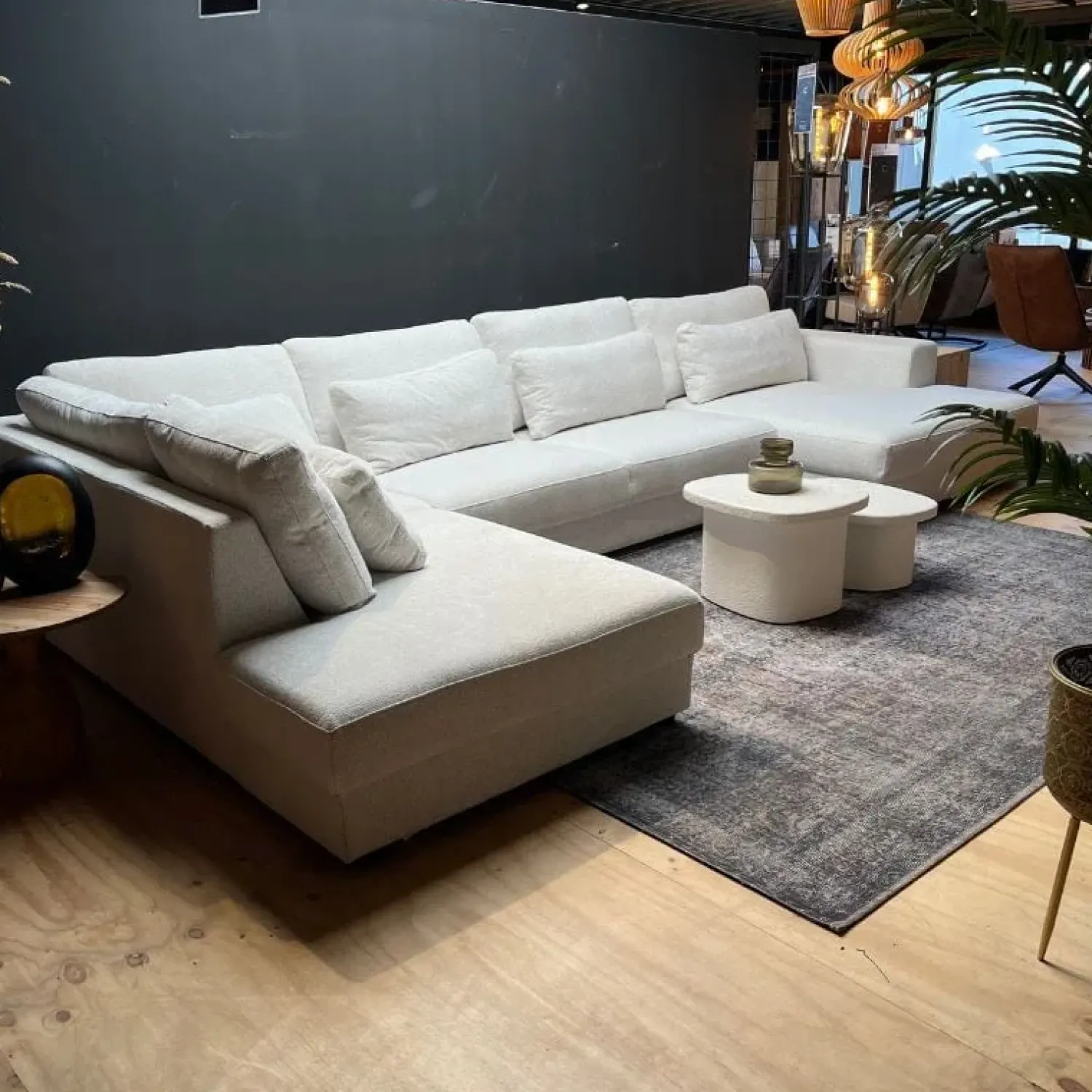 EasyFurn Hoekbanken|Loungebanken|Luca Hoekbank (Long chair + 2,5 zits + Divan arm)