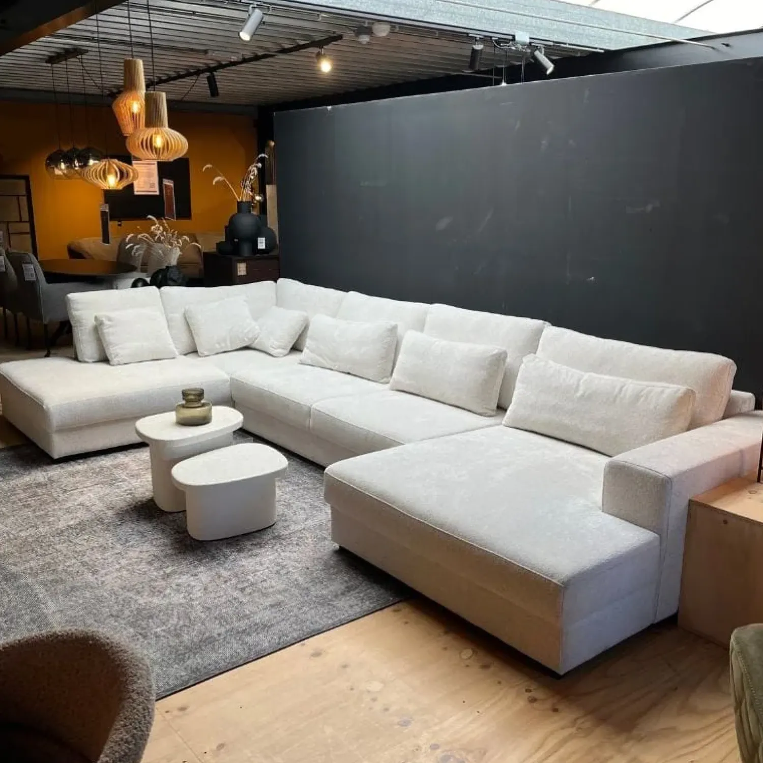 EasyFurn Hoekbanken|Loungebanken|Luca Hoekbank (Long chair + 2,5 zits + Divan arm)
