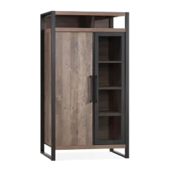Maison Madera Vakkenkasten|Vitrinekasten|Lucara Vakkenkast 104cm