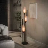 Kalfort Vloerlampen|Lucario 5-lichts Vloerlamp bruin-frosted