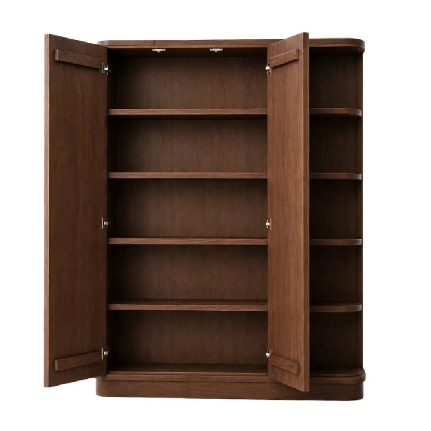 Vane Living Wandkasten|Industriele Kasten|Luca Wandkast walnoot 160cm