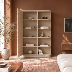 Vane Living Wandkasten|Industriele Kasten|Luca Wandkast Zand 110cm
