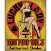Cavetown Metalen Borden|Lucky Lady Oil - metalen bord