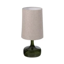 WOOOD Tafellampen|Luma 1-lichts Tafellamp Groen/Naturel