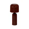 WOOOD Tafellampen|Lumira 1-lichts Tafellamp Bruinrood