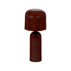 WOOOD Tafellampen|Lumira 1-lichts Tafellamp Bruinrood