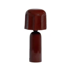 WOOOD Tafellampen|Lumira 1-lichts Tafellamp Bruinrood