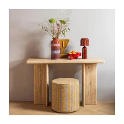 WOOOD Tafellampen|Lumira 1-lichts Tafellamp Bruinrood