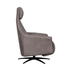 Label51 Fauteuils|Lund Elektrische Fauteuil Taupe Microleder