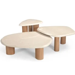 Furndea Salontafels|Lunea Salontafel Creme Marmer 60 cm