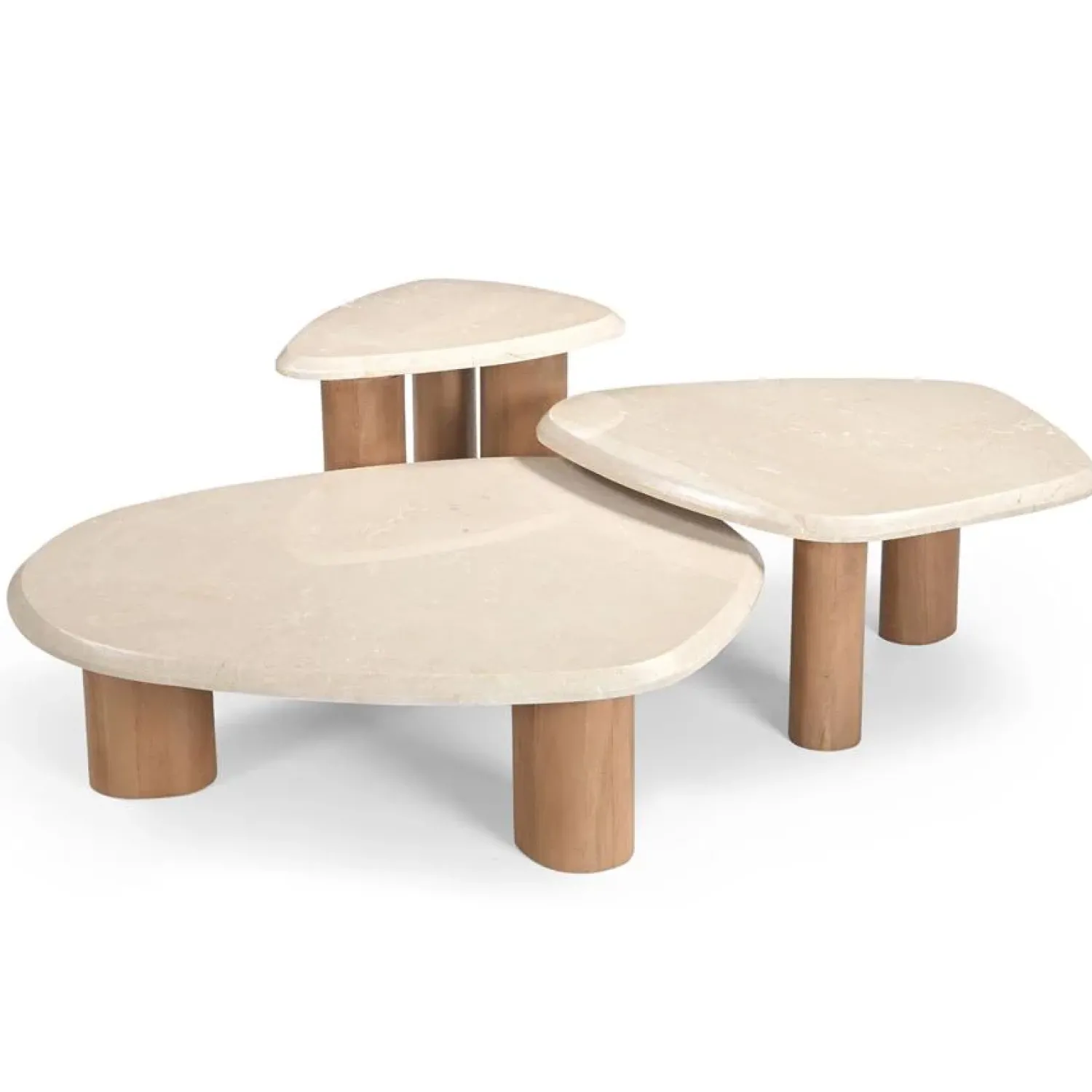 Furndea Salontafels|Lunea Salontafel Creme Marmer 60 cm