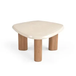 Furndea Salontafels|Lunea Salontafel Creme Marmer 84 cm