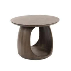 Kalfort Bijzettafels|Luno Bijzettafel M Acaciahout bruin 64cm