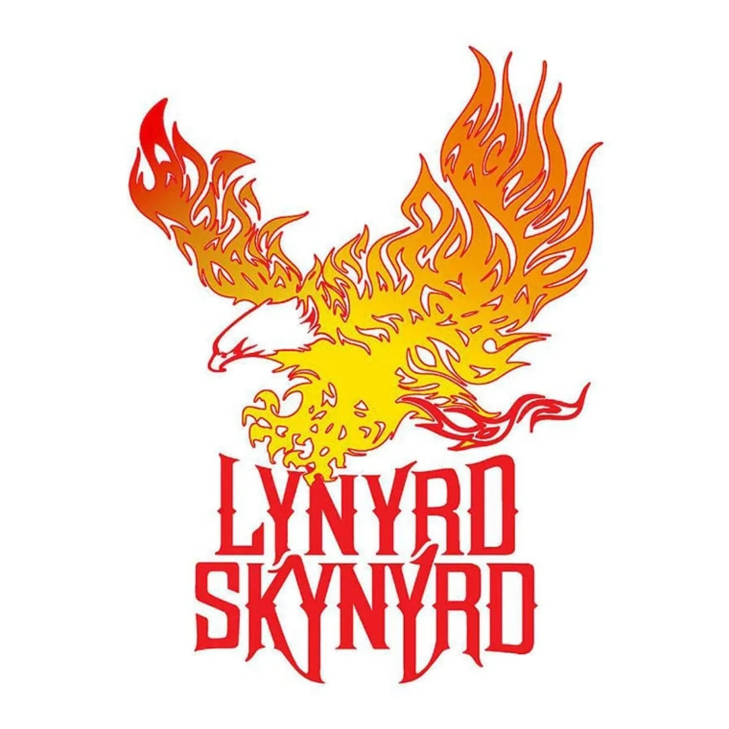 Metal Signs Metalen Borden|Lynyrd Skynyrd Flaming Eagle - metalen bord