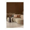 WOOOD Salontafels|Maan Salontafel rond MDF Donkerbruin 40cm