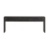 WOOOD Sidetables|Maan Sidetable MDF Donkerbruin 200cm