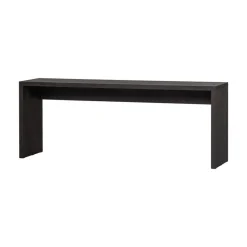 WOOOD Sidetables|Maan Sidetable MDF Donkerbruin 200cm