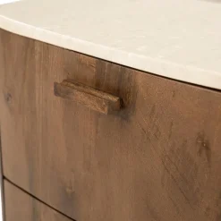 Eleonora Ladenkasten|Industriele Kasten|Mabel Ladekast Bruin 44cm