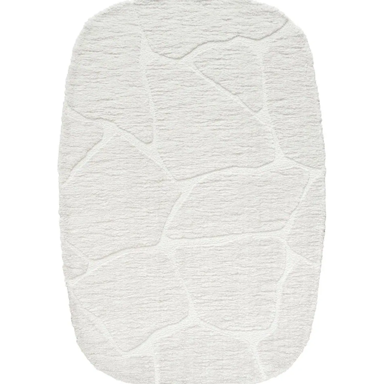 Decor 88 Vloerkleden|Macy vloerkleed Crème Ronde hoeken 200x290cm