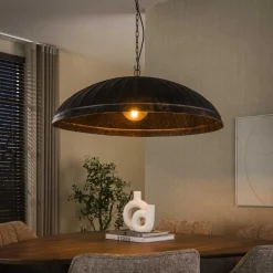 Kalfort Hanglampen|Madison 1-lichts Hanglamp Bruin