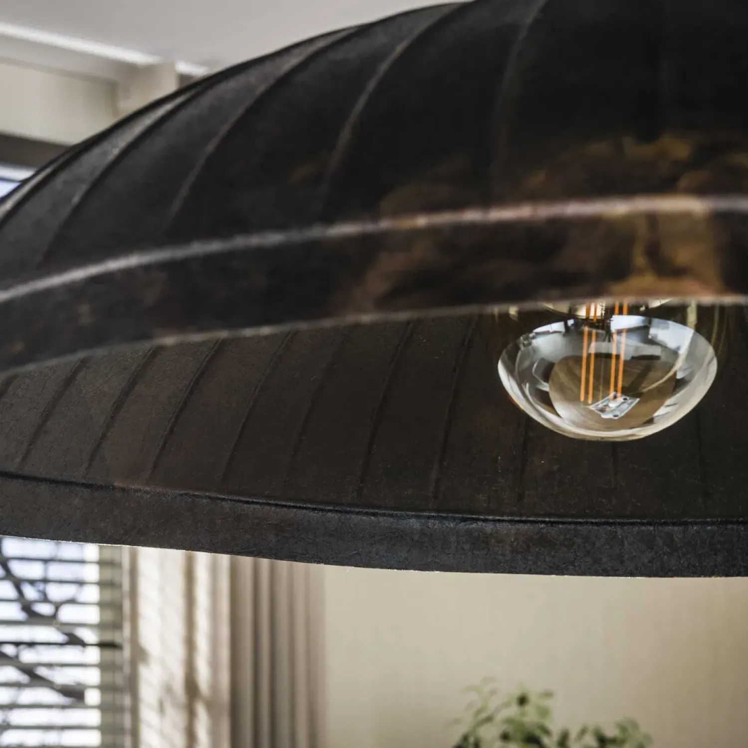 Kalfort Hanglampen|Madison 1-lichts Hanglamp Bruin